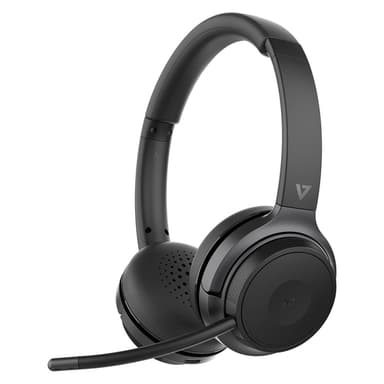 V7 HB600S, Trådlös, Samtal/musik, 20 - 20000 hz, 158,3 g, Headset, Svart