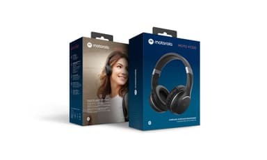 Moto XT 220 Hörlurar over-ear BT trådlös Svart