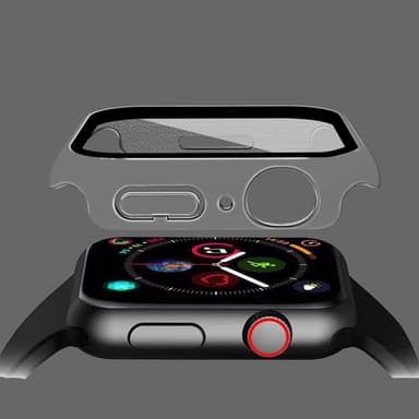 Smart urkasse med skærmbeskytter Gennemsigtig 45 mm Apple Watch 7/8