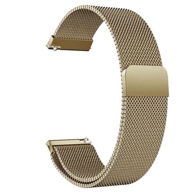 SKALO Milanese Loop til Samsung Watch 5 Pro 45mm - Champagne