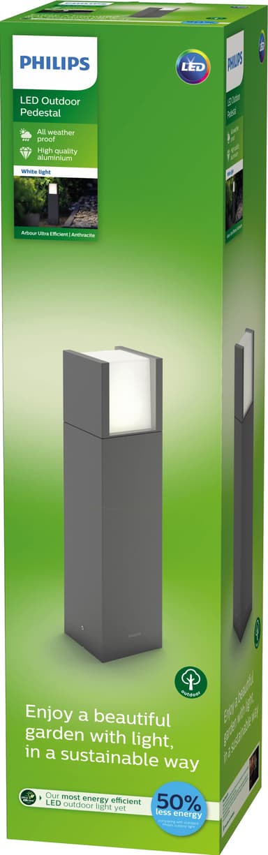 Philips Arbour udendørs sokkellampe 3,8W