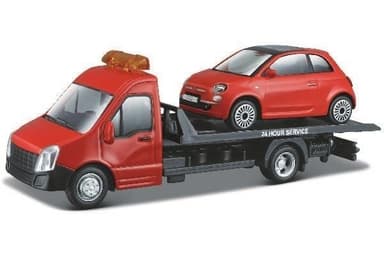 BURAGO Flatbed Transport 1:43 ass