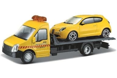 BURAGO Flatbed Transport 1:43 ass