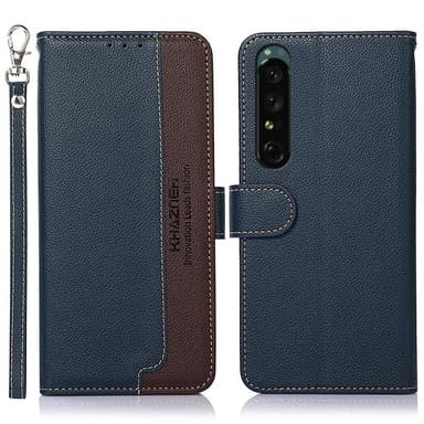 KHAZNEH Telefoncover til Sony Xperia 1 V - Blå/Brun