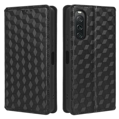 Rhombus Pung Taske til Sony Xperia 10 V - Sort