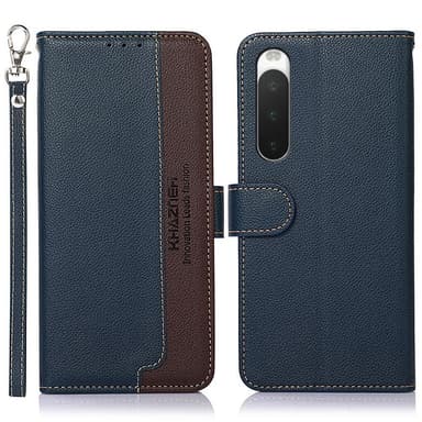 KHAZNEH Telefoncover til Sony Xperia 10 V - Blå/Brun