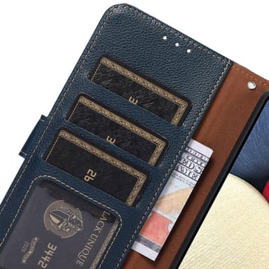 KHAZNEH Telefoncover til Sony Xperia 10 V - Blå/Brun