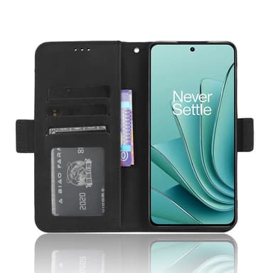 SKALO OnePlus Nord 3 5G / Ace 2V 6-RUM Pungetaske - Sort