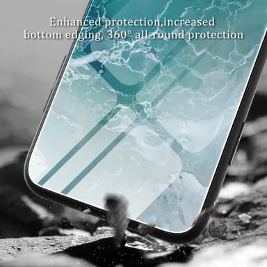 SKALO OnePlus Nord 3 5G / Ace 2V Marmor hærdet glas TPU Cover - #5
