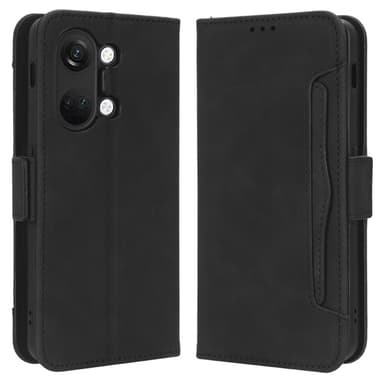 SKALO OnePlus Nord 3 5G / Ace 2V 6-RUM Pungetaske - Sort