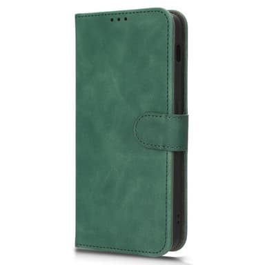 SKALO OnePlus Nord 3 5G / Ace 2V Matt PU-læderpungetui - Grøn