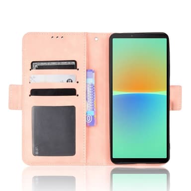 SKALO Sony Xperia 10 V 6-RUM Pungetaske - Pink