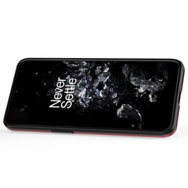 SKALO OnePlus 10T 5G Armor Hybrid metal ring cover - Rød
