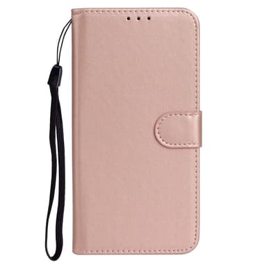 SKALO Sony Xperia 1 V Flip Cover m. pung i PU-læder - Rosa guld
