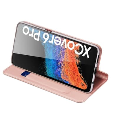 DUX DUCIS Samsung Xcover6 Pro 5G Skin Pro Series Flip Cover - Pink