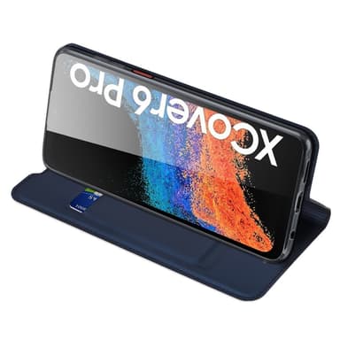 DUX DUCIS Samsung Xcover6 Pro 5G Skin Pro Series Flip Cover - Blå