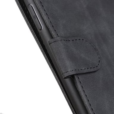 SKALO Asus Zenfone 9 5G KHAZNEH Pungetui i PU-læder - Sort