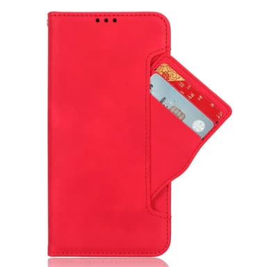 SKALO Samsung A54 5G 6-RUM Pungetaske - Rød