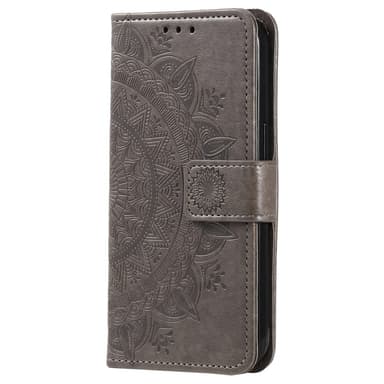 SKALO Samsung Xcover6 Pro 5G Mandala Flip Cover - Grå