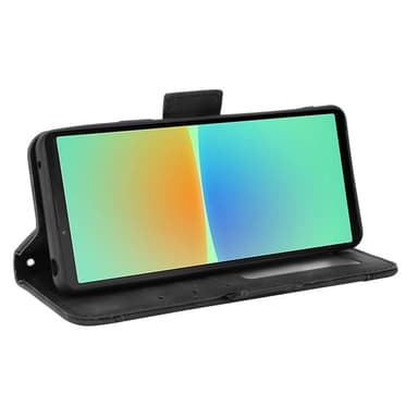 SKALO Sony Xperia 10 V 6-RUM Pungetaske - Sort