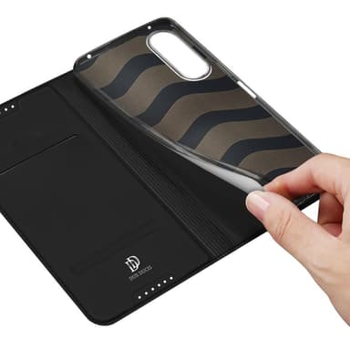 DUX DUCIS Sony Xperia 10 V Skin Pro Series Flip Cover - Sort