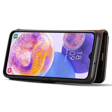 DG MING Samsung A23 5G 2-i-1 Magnet Pungetui - Grå