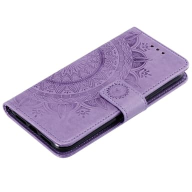 SKALO OnePlus 10T 5G Mandala Flip Cover - Lilla