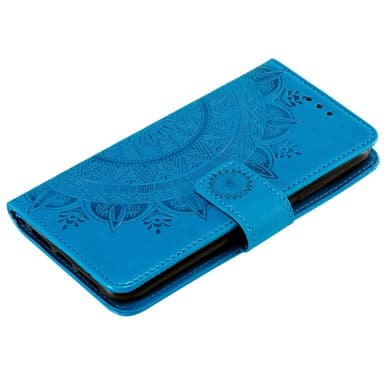 SKALO OnePlus 10T 5G Mandala Flip Cover - Blå