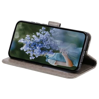 SKALO Samsung Xcover6 Pro 5G Mandala Flip Cover - Grå