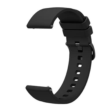 SKALO Silikonearmbånd til Samsung Watch 5 44mm - Sort