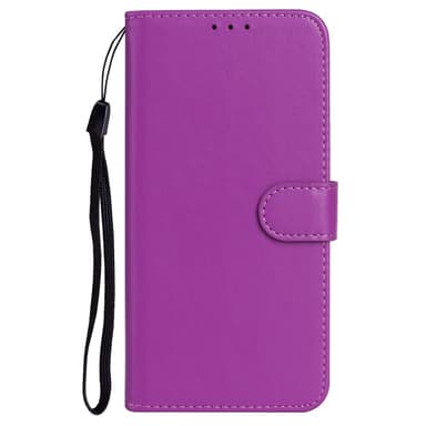 SKALO Sony Xperia 10 V Flip Cover m. pung i PU-læder - Lilla