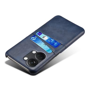 SKALO OnePlus Nord 3 5G / Ace 2V PU-læder Kortholder Cover - Blå