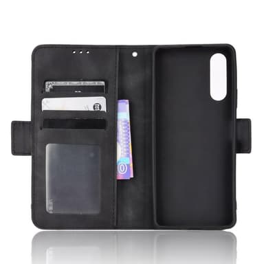 SKALO Sony Xperia 10 V 6-RUM Pungetaske - Sort