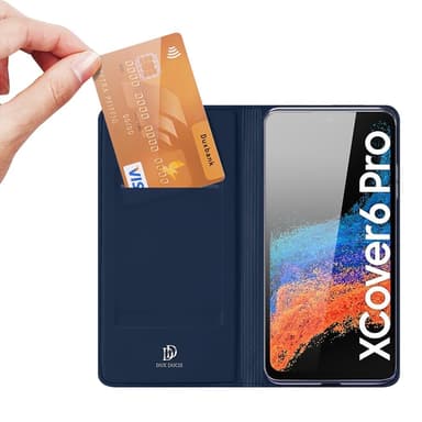 DUX DUCIS Samsung Xcover6 Pro 5G Skin Pro Series Flip Cover - Blå