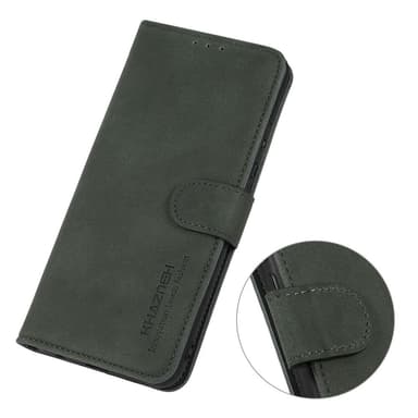 SKALO OnePlus Nord 3 5G / Ace 2V KHAZNEH Pungetui i PU-læder - Grøn
