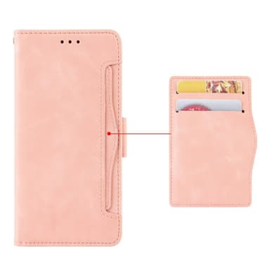 SKALO Sony Xperia 10 V 6-RUM Pungetaske - Pink