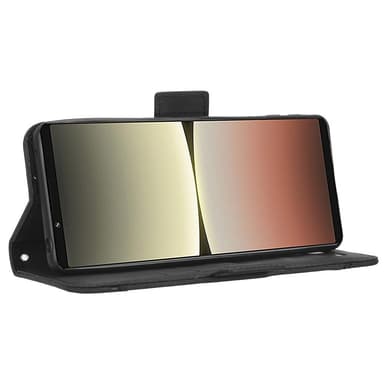 SKALO Sony Xperia 5 IV 5G 6-RUM Pungetaske - Sort
