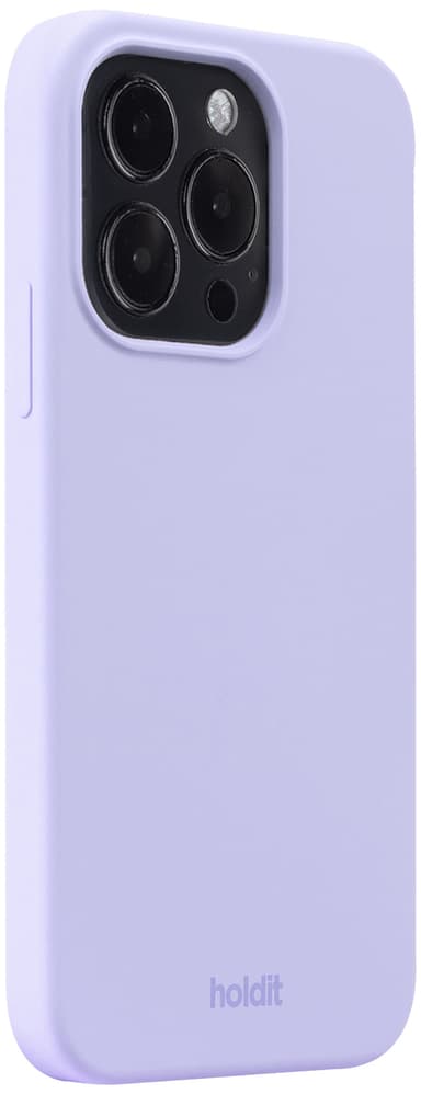 Holdit Silicone iPhone 15 Pro-etui (lilla)
