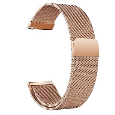 SKALO Milanese Loop til Huawei Watch GT 2 42mm - Rosa guld