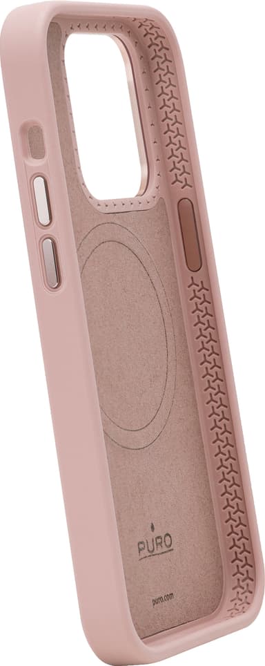 Puro Icon Mag Pro iPhone 15 etui (pink)
