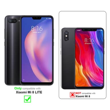 Xiaomi Mi 8 LITE Pungetui Cover Case (Blå)