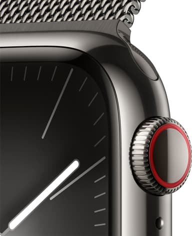 Apple Watch S9 45mm GPS+CEL (Graphite Stainless/Graphite Milanese)