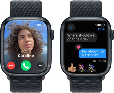 Apple Watch S9 45mm GPS+CEL (Midnight Alu/Midnight Sports-loop)