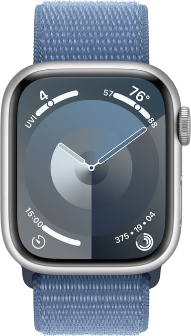 Apple Watch S9 41mm GPS+CEL (Silver Alu/Winter Blue Sports-Loop)