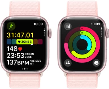 Apple Watch S9 45mm GPS+CEL (Pink Alu/Light Pink Sports-loop)
