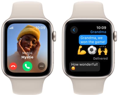 Apple Watch SE 2nd Gen 44mm LTE (Stjerneskær/Stjerneskær sportsrem M/L)