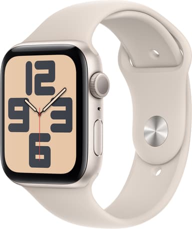 Apple Watch SE 2nd Gen 44mm GPS (Stjerneskær/Stjerneskær sportsrem M/L)