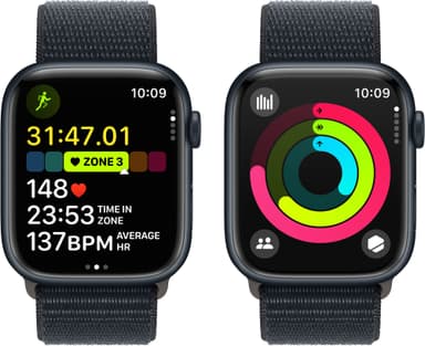Apple Watch S9 45mm GPS+CEL (Midnight Alu/Midnight Sports-loop)