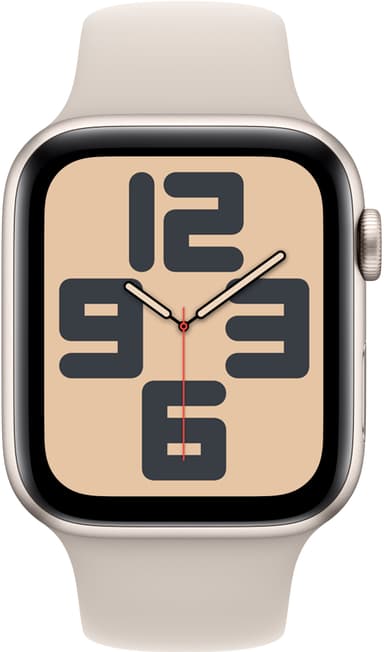 Apple Watch SE 2nd Gen 44mm GPS (Stjerneskær/Stjerneskær sportsrem M/L)