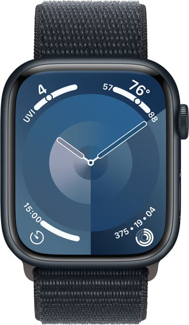 Apple Watch S9 45mm GPS+CEL (Midnight Alu/Midnight Sports-loop)